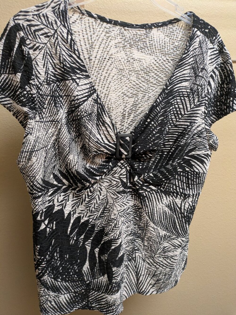 ~ Beautiful Palm leaves Blouse